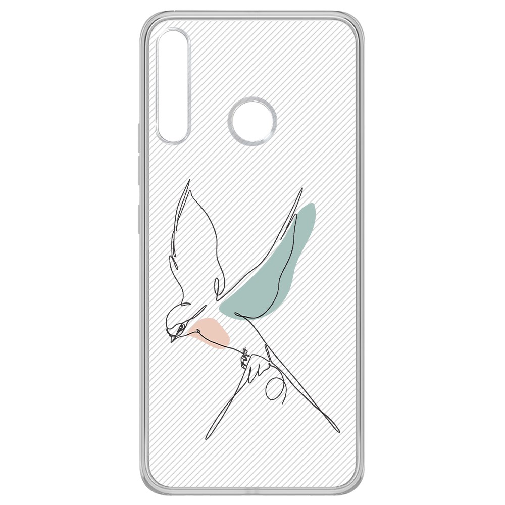 

Чехол-накладка Krutoff Clear Case Полет для Tecno Camon 12 Air