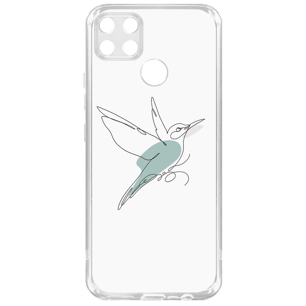фото Чехол-накладка krutoff clear case легкость для realme c25