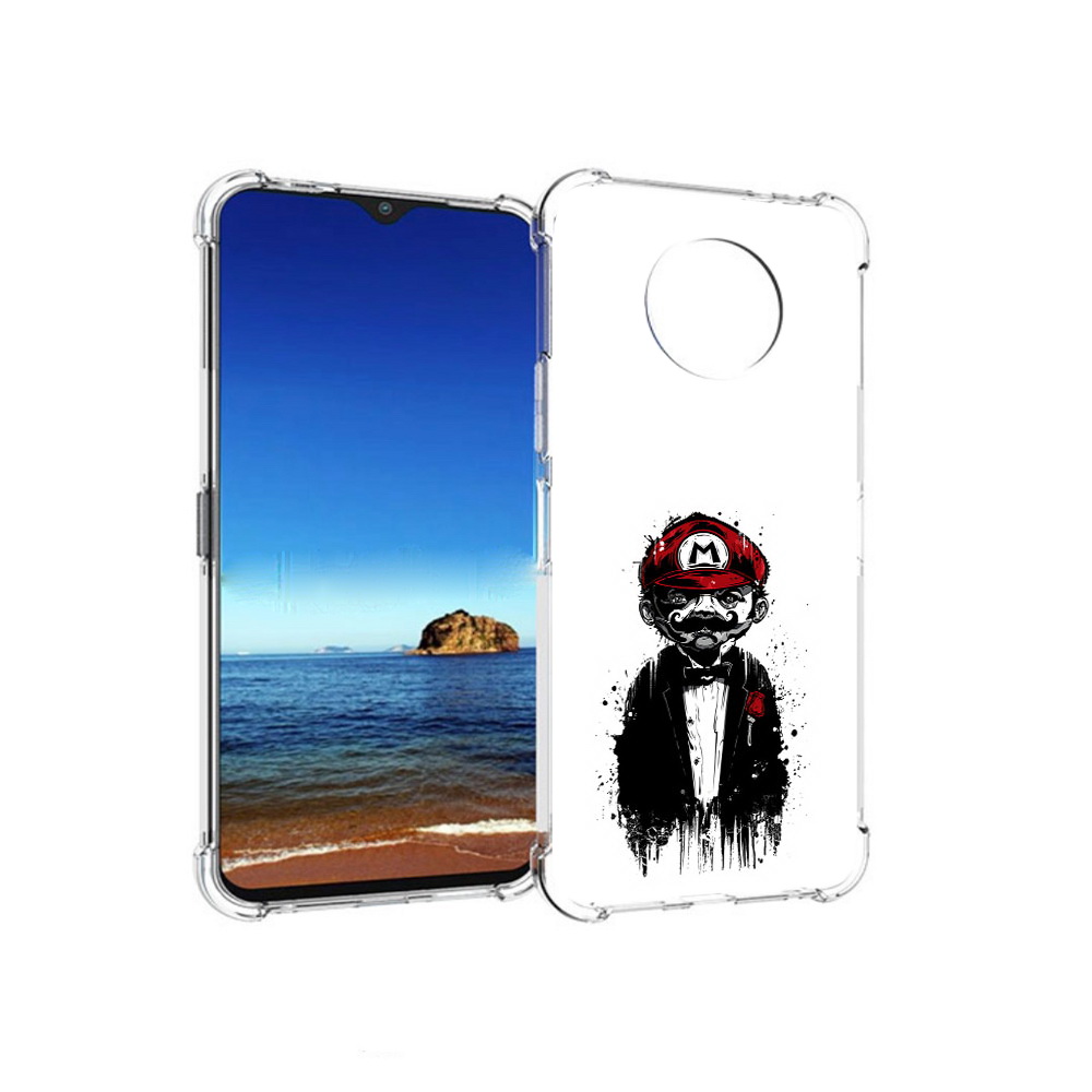 

Чехол MyPads Tocco для Nokia G50 марио (PT227056.116.458), Прозрачный, Tocco