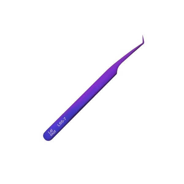 

Пинцет профессиональный Le Maitre Expert BLUE-PURPLE L 65-7, Фиолетовый