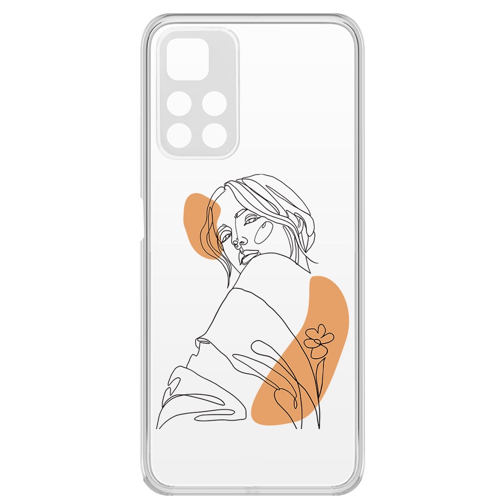 

Чехол-накладка Krutoff Clear Case Загадка для Poco M4 Pro, Прозрачный