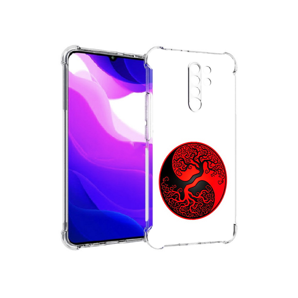 Чехол MyPads Tocco для Xiaomi Redmi 9 инь янь дерево (PT150826.259.379)