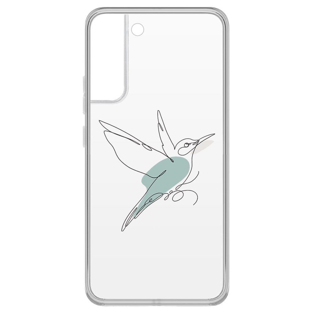

Чехол-накладка Krutoff Clear Case Легкость для Samsung Galaxy S22+, Прозрачный