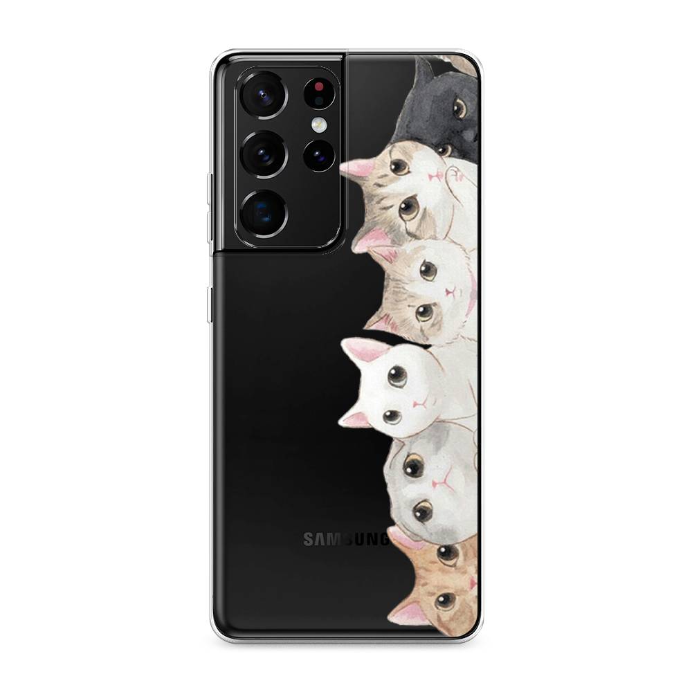 

Чехол Awog "Котики" для Samsung Galaxy S21 Ultra