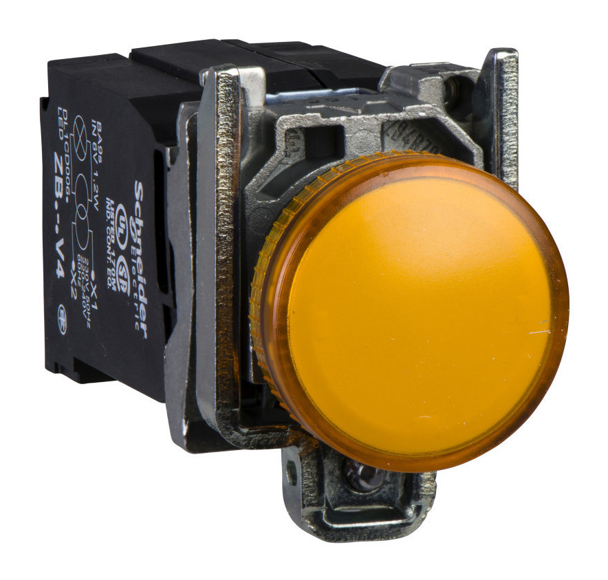 

Лампа сигнальная оранжевая встраиваемая светодиод. XB4BV5B5 Schneider Electric