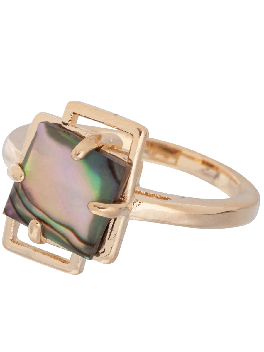 

Кольцо из бижутерного сплава р.  Lotus Jewelry 3043R-17AS, раковина, 3043R-17AS