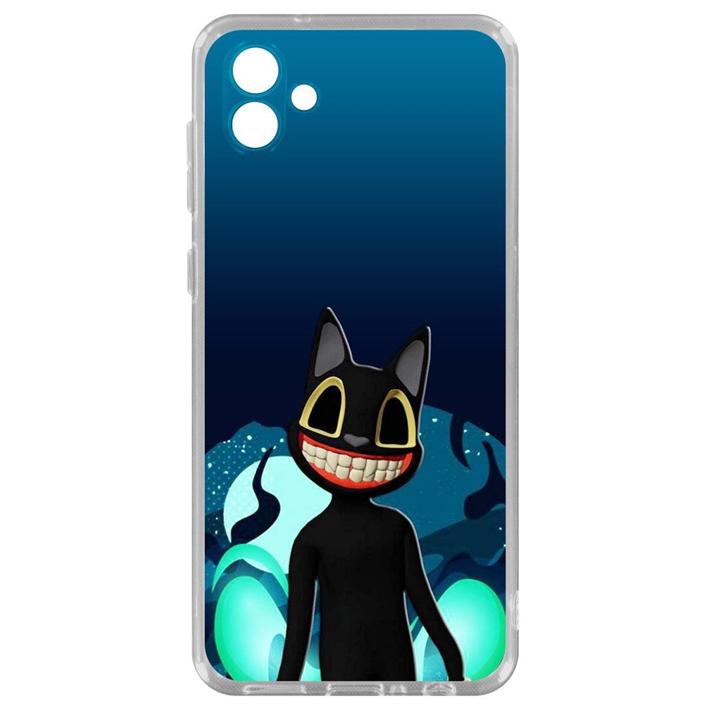 

Чехол-накладка Krutoff Clear Case Хаги Ваги - Картун Кэт для Samsung Galaxy A04 (A045), Прозрачный