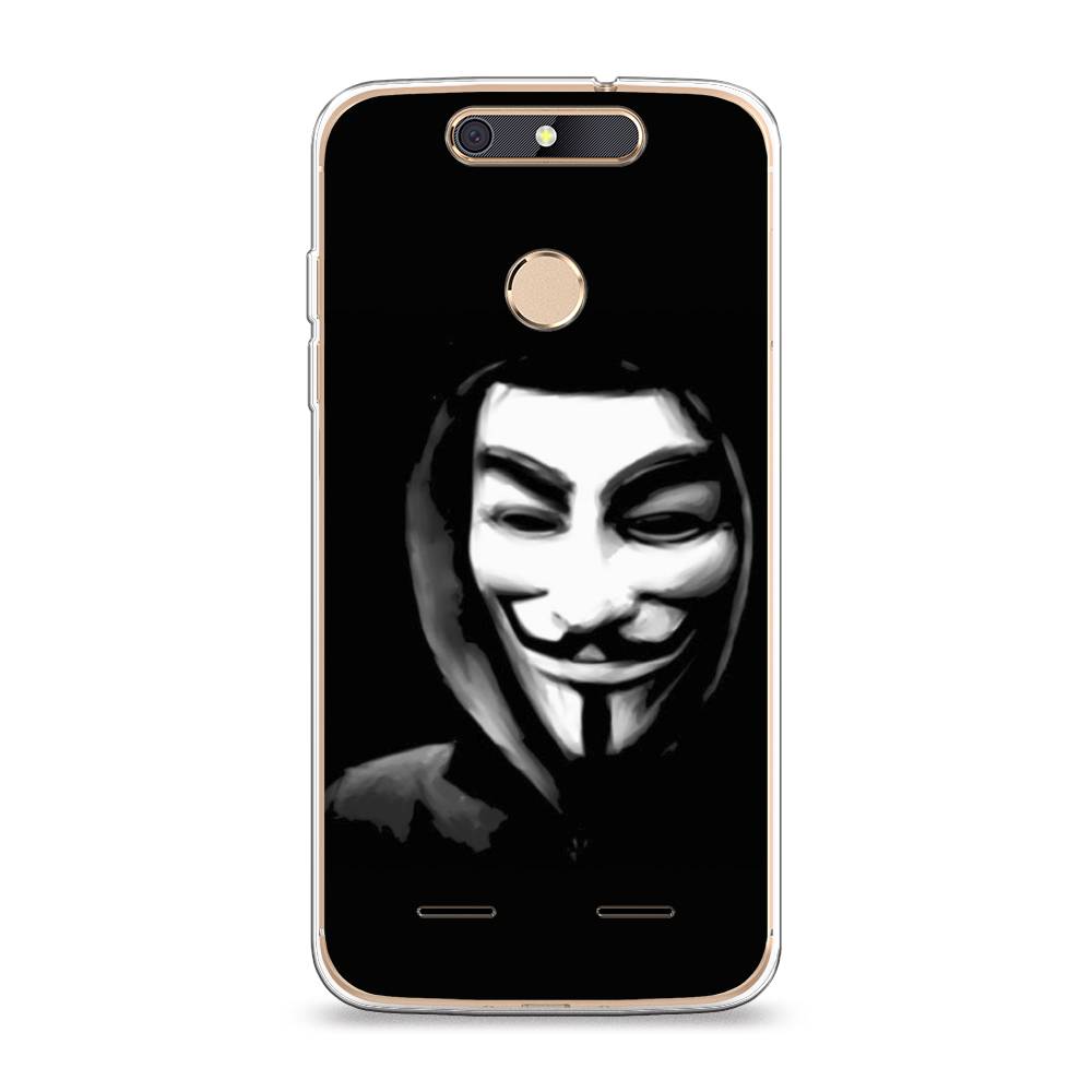 

Чехол Awog на ZTE Blade V8 mini / ЗТЕ Блэйд V8 mini "Анонимус", 131950-5