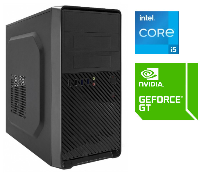 Системный блок TopComp MG 51972706 Core i5 11400F/GT 730/SSD 480GB/HDD 2TB/RAM 16GB