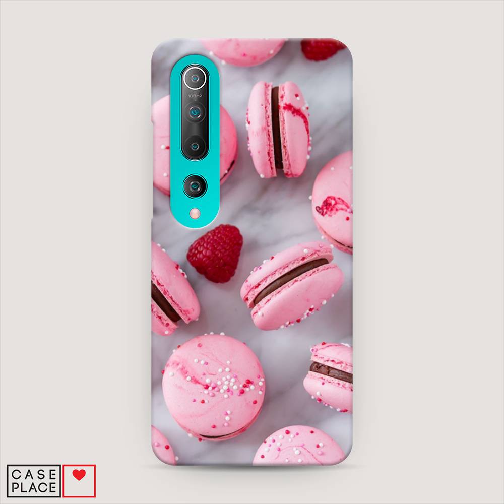 

Пластиковый чехол "Макарони с малиной" на Xiaomi Mi 10 Pro, 37820-7