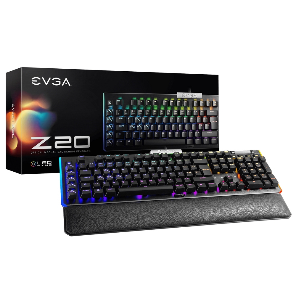 

Проводная игровая клавиатура EVGA черный (811-W1-20RU-KR)