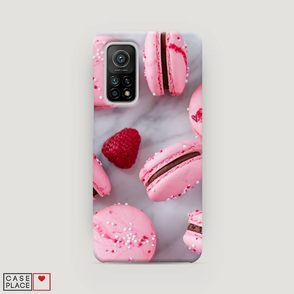 

Пластиковый чехол "Макарони с малиной" на Xiaomi Mi 10T, 39320-7