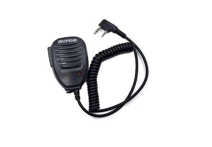 

Тангента микрофон для Baofeng UV-5R,BF-888S,BF-F8,UV-62 ,UV-82,UV-6,B-580T, Черный, для UV-5R