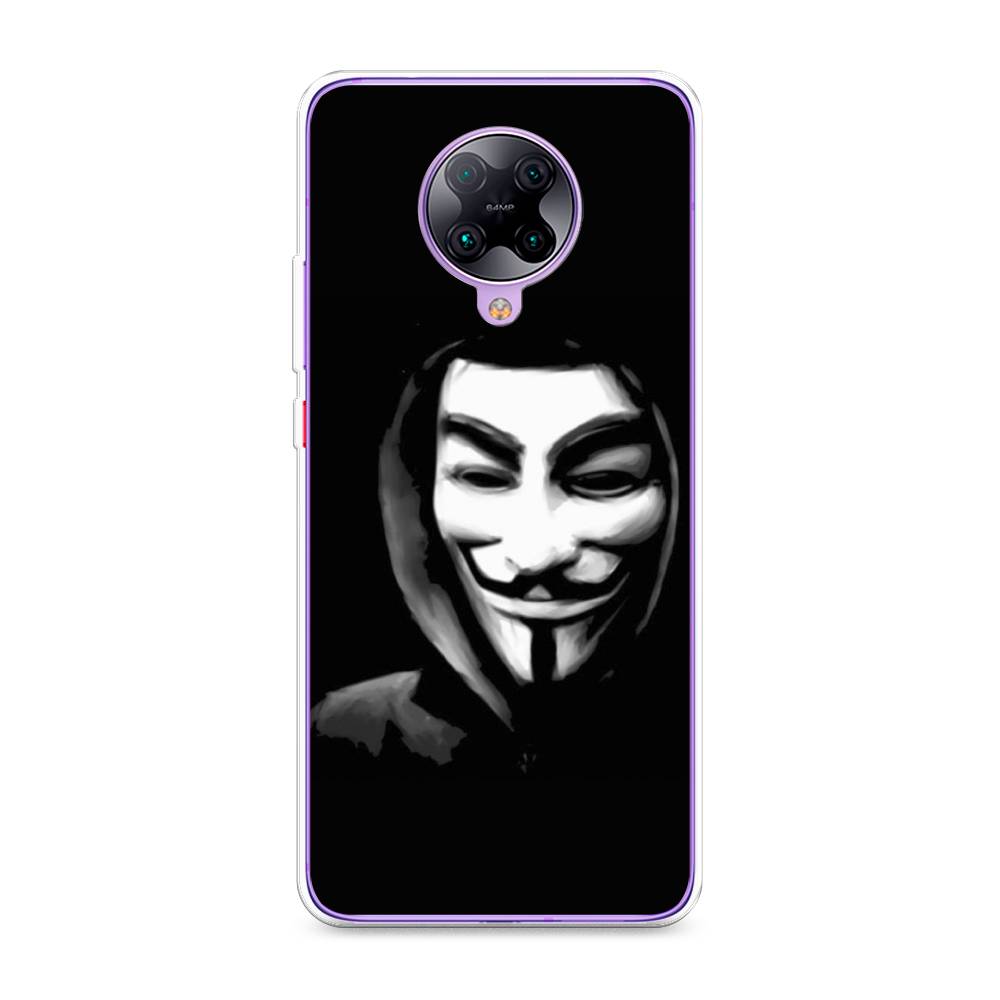 

Чехол Awog на Xiaomi Redmi K30 Pro "Анонимус", Разноцветный, 38850-5
