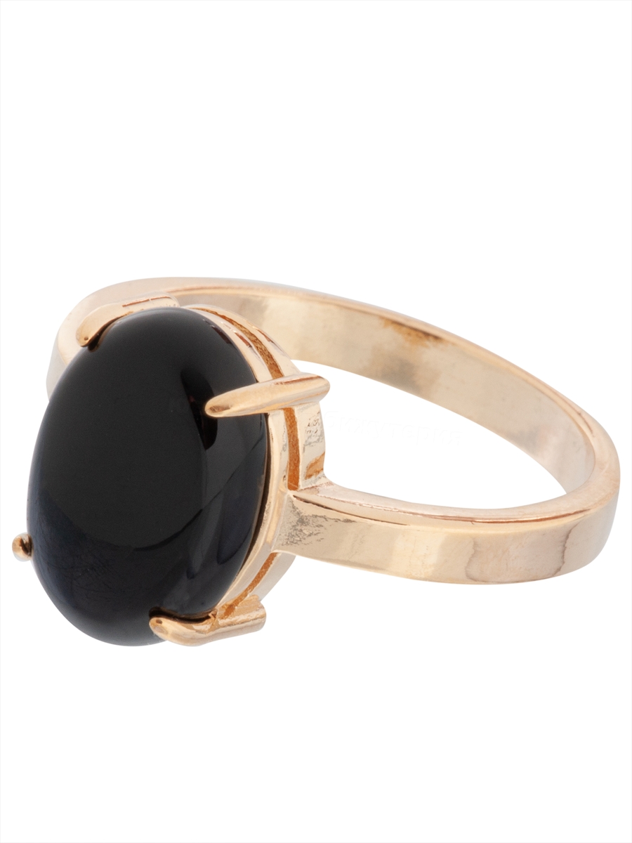 

Кольцо из бижутерного сплава р. 20 Lotus Jewelry 3023R-11on, оникс, 3023R-11on