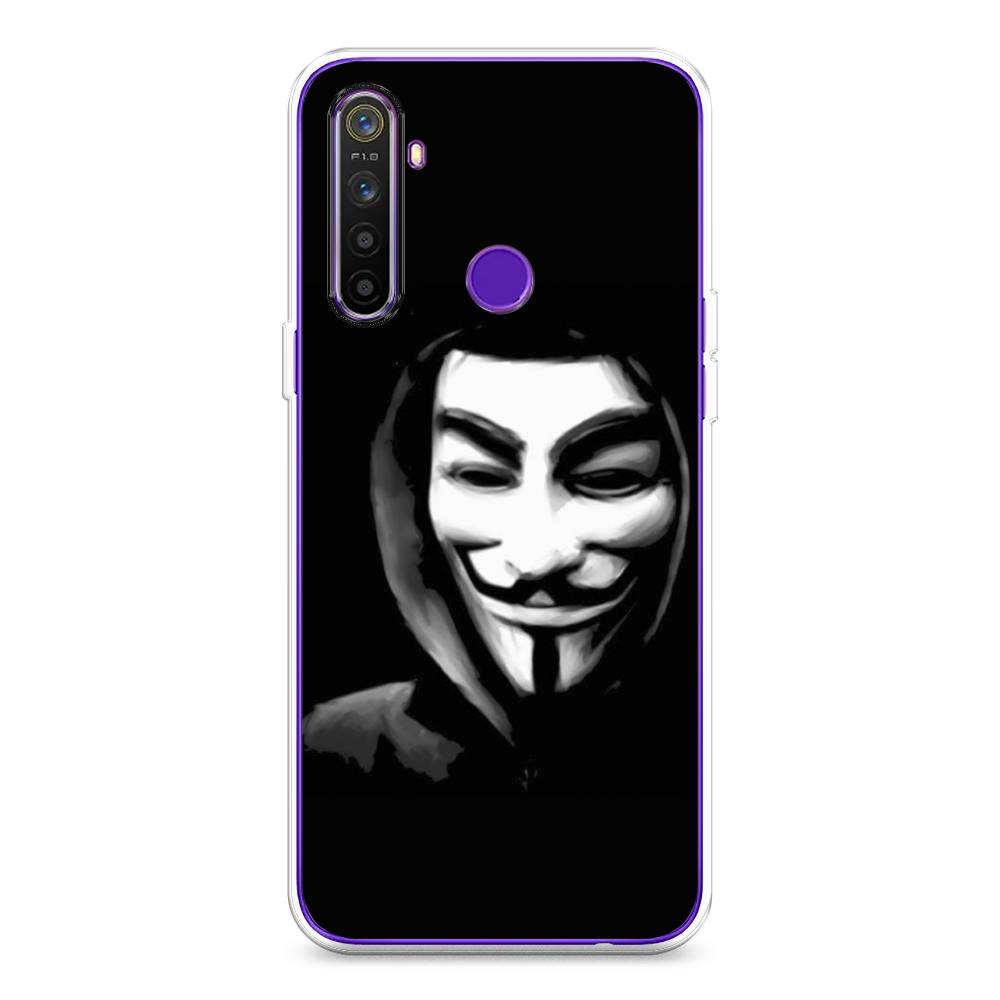 

Чехол Awog на Realme 5 "Анонимус", Разноцветный, 251550-5