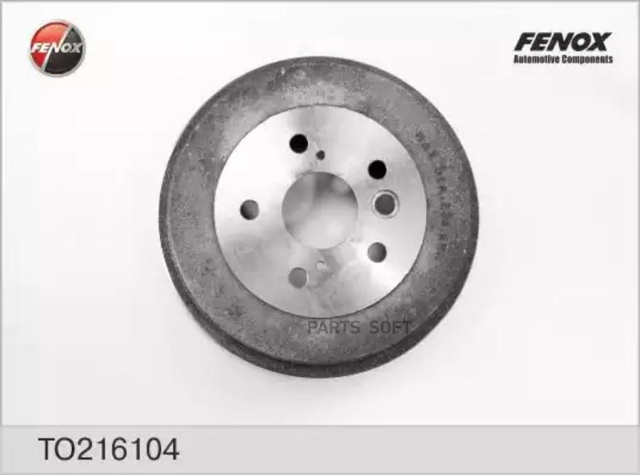 

Барабан Тормозной Задний Fenox To216104 FENOX арт. TO216104