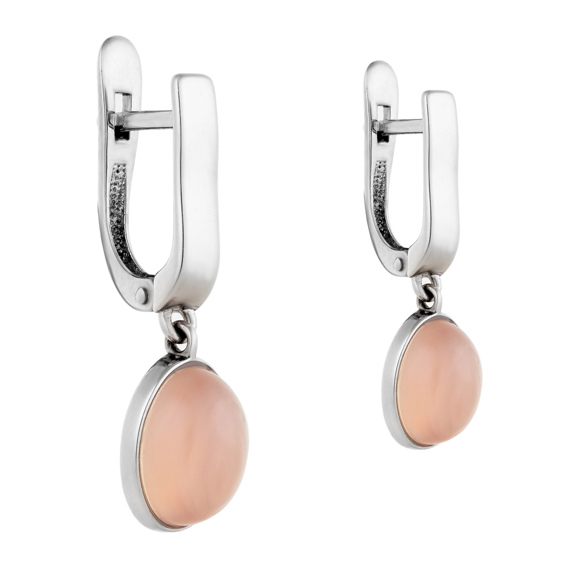 

Серьги подвески из серебра TOP CRYSTAL 41455449П, халцедон, 41455449П