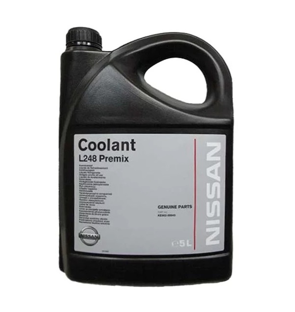 фото Антифриз зеленый готовый nissan coolant l248 premix 5л ke902-99945 nissan арт. ke902-99945