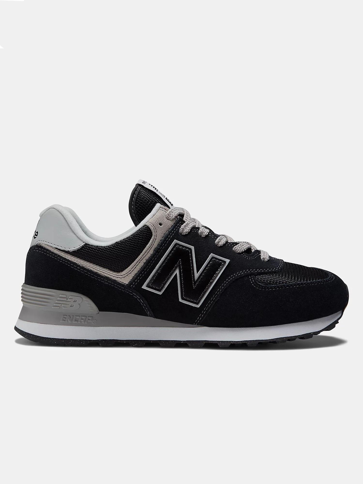 

Кроссовки мужские New Balance ML574EVB черные 45.5 EU, Черный, ML574EVB