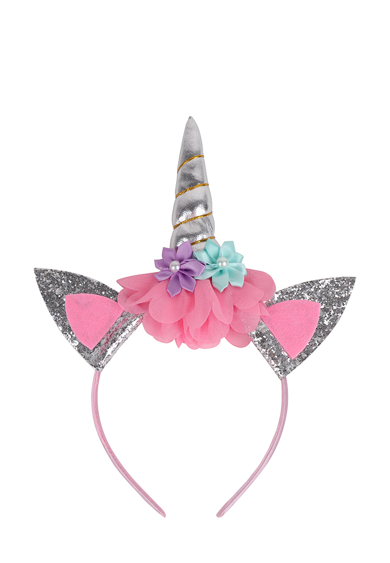 

Карнавальный ободок KariKids Единорог K6700 цв. розовый, серебристый, 85208000