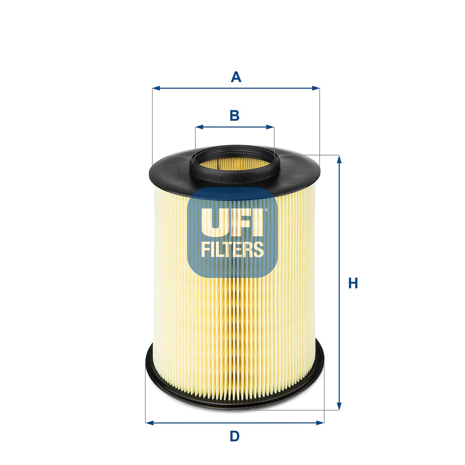 Фильтр воздушный Ufi 2767500