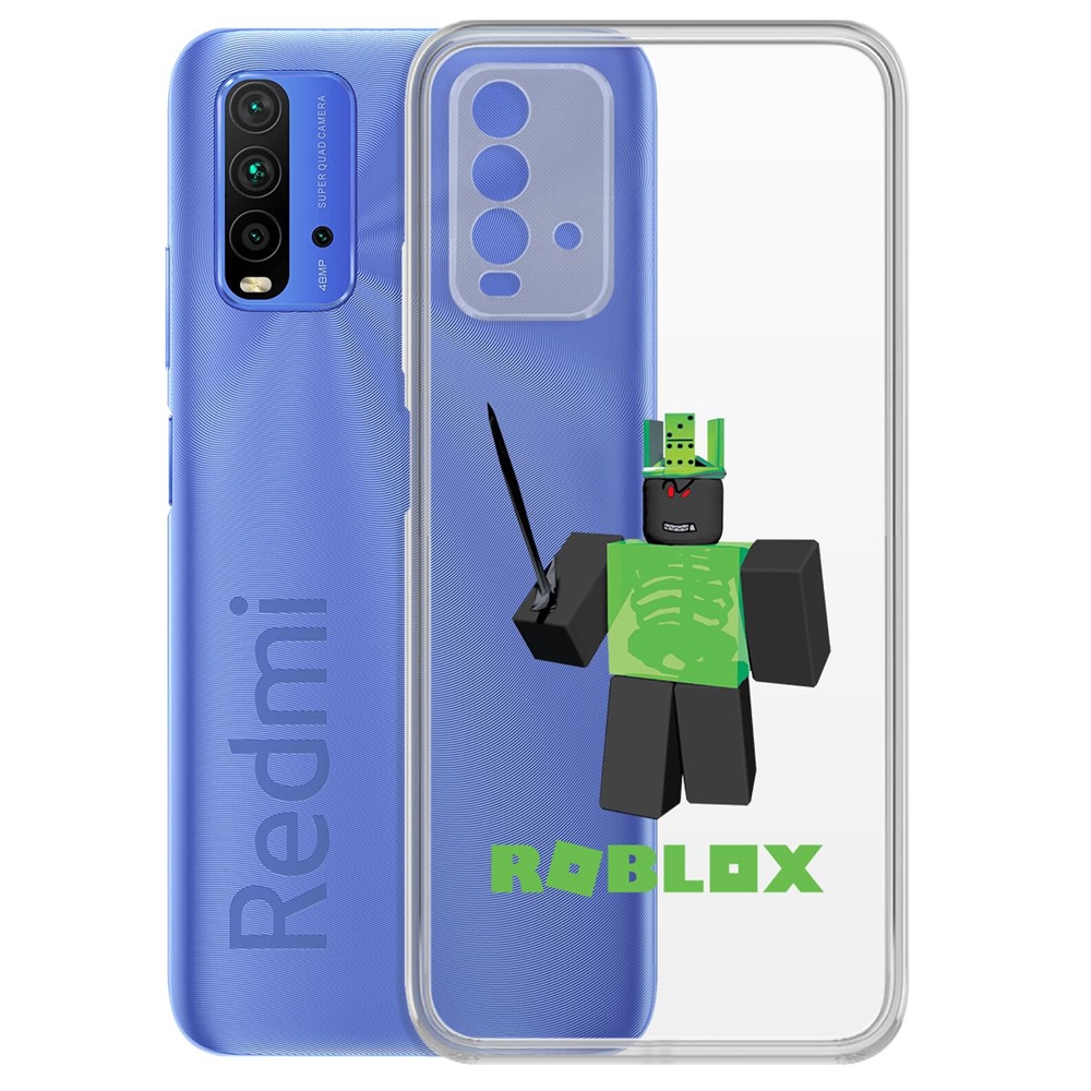 

Чехол-накладка Krutoff Clear Case Roblox-1x1x1x1x1 для Xiaomi Redmi 9T, Прозрачный