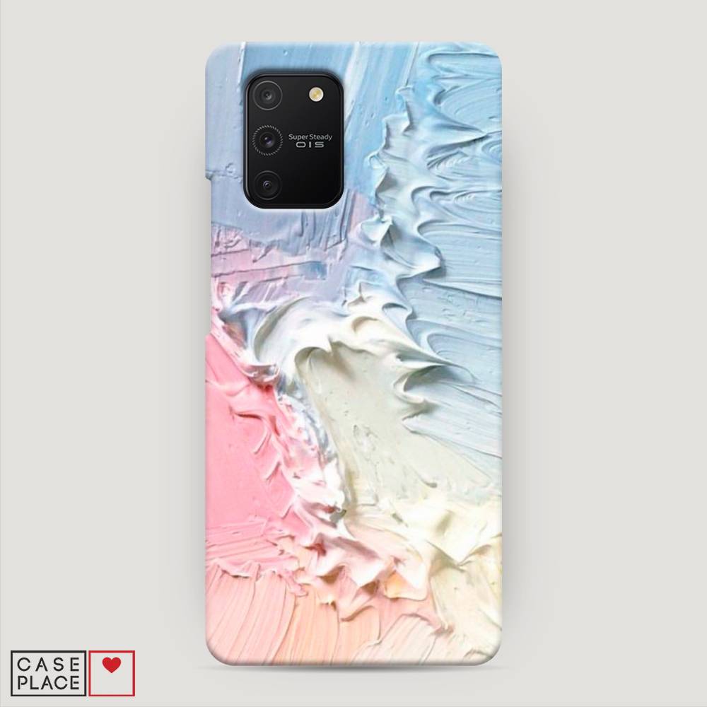 фото Пластиковый чехол "фруктовое мороженное" на samsung galaxy a91 awog