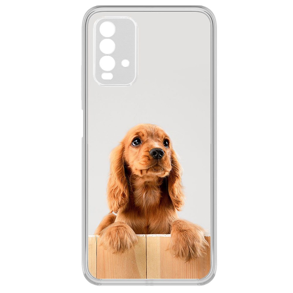 

Чехол-накладка Krutoff Clear Case Выходи играть для Xiaomi Redmi 9T, Прозрачный