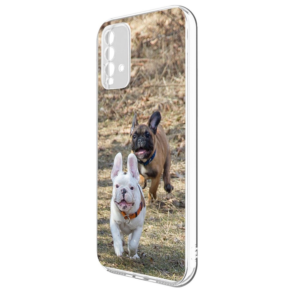 

Чехол-накладка Krutoff Clear Case Догонялки для Xiaomi Redmi 9T, Прозрачный