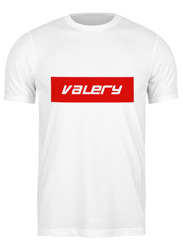 

Футболка унисекс Printio Valery белая 3XL, Белый, Valery