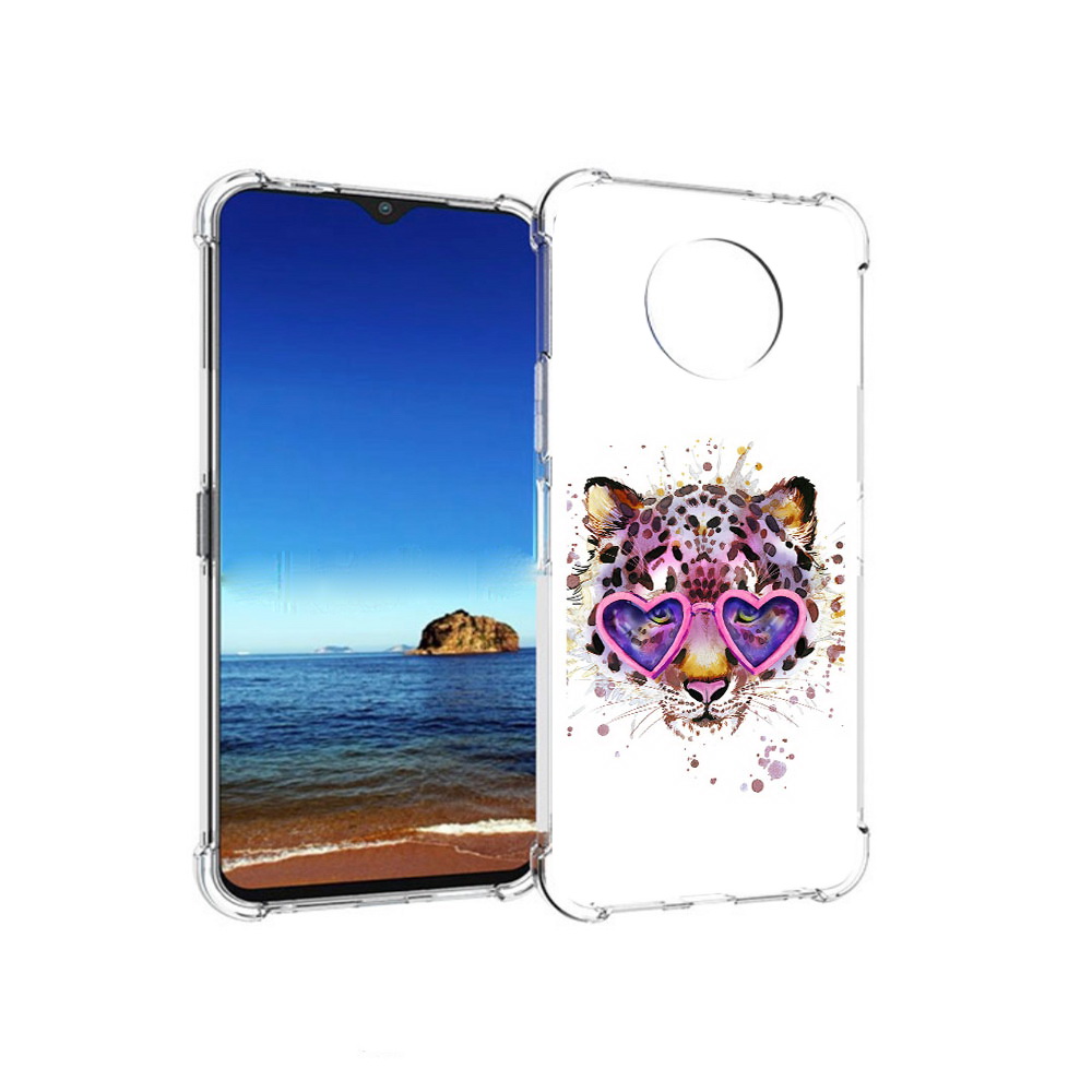 

Чехол MyPads Tocco для Nokia G50 модный леопард (PT227056.116.480), Прозрачный, Tocco