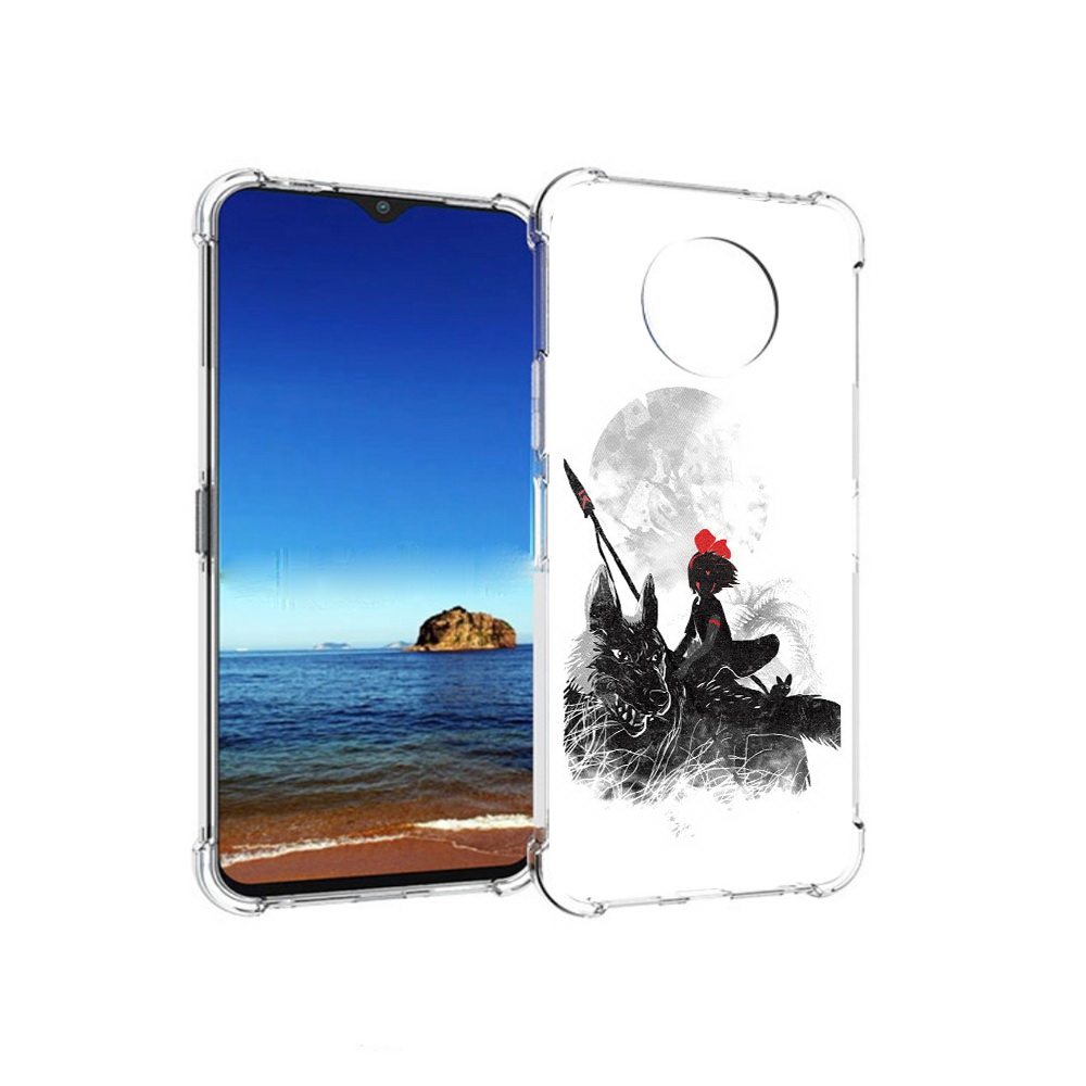 

Чехол MyPads Tocco для Nokia G50 мононоке (PT227056.116.481), Прозрачный, Tocco