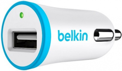 фото Автомобильное зарядное устройство belkin f8j014btblu 1 usb