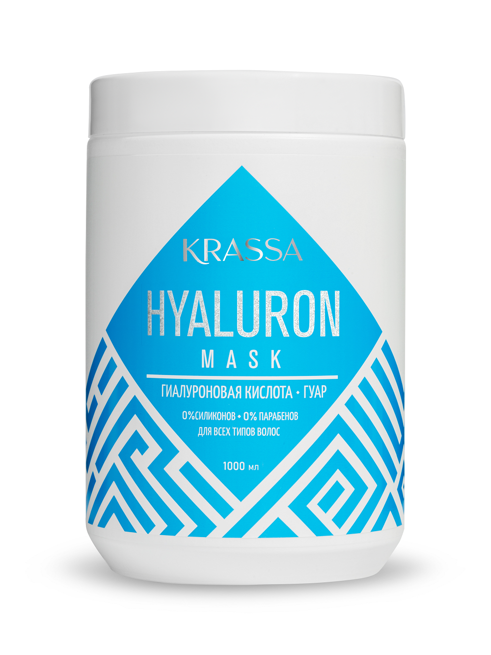 Купить Маска для волос KRASSA с гиалуроновой кислотой Hyaluron , 1000 мл, KRASSA Professional