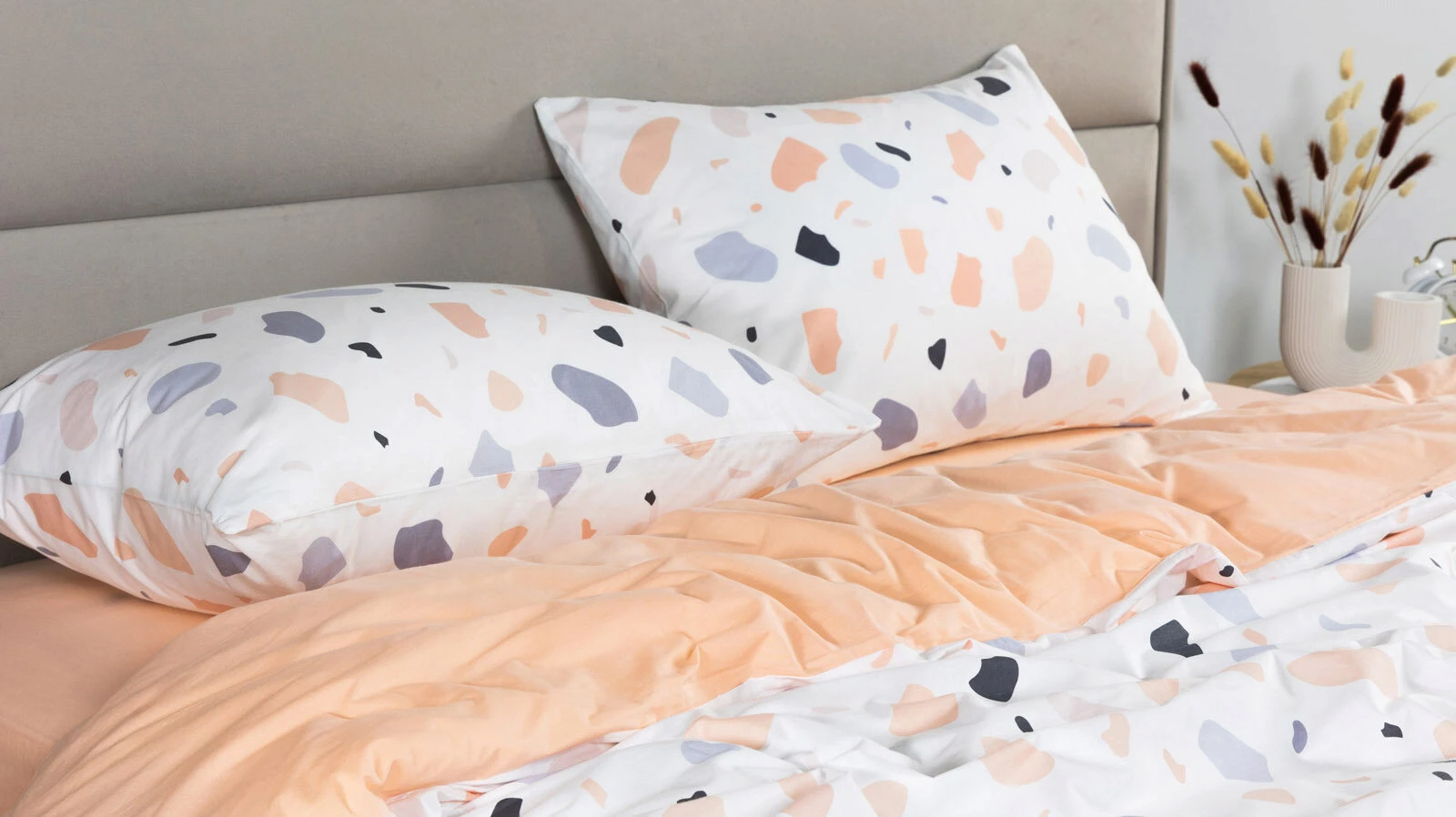 

Комплект постельного белья Askona Home Scandi евро мозаика, Scandi
