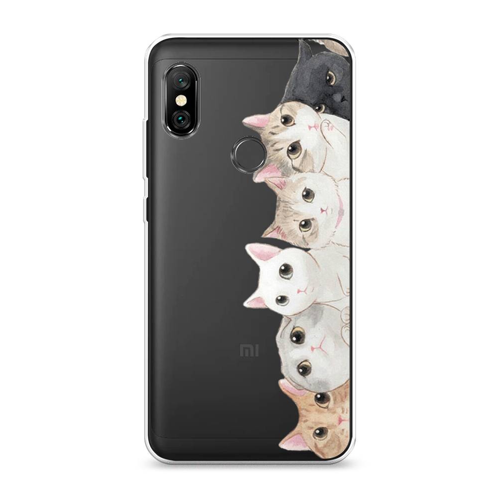 

Чехол Awog "Котики" для Xiaomi Redmi Note 6 Pro