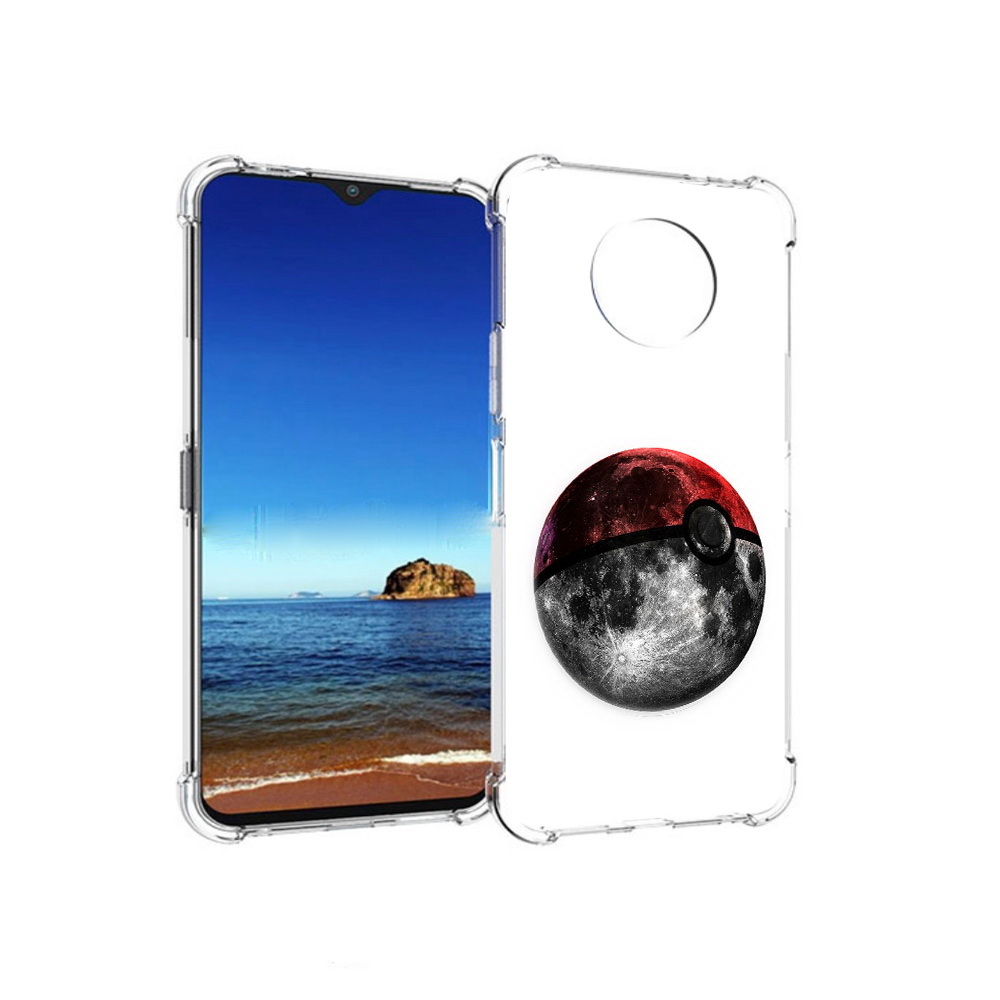 

Чехол MyPads Tocco для Nokia G50 планета покебол (PT227056.116.543), Прозрачный, Tocco