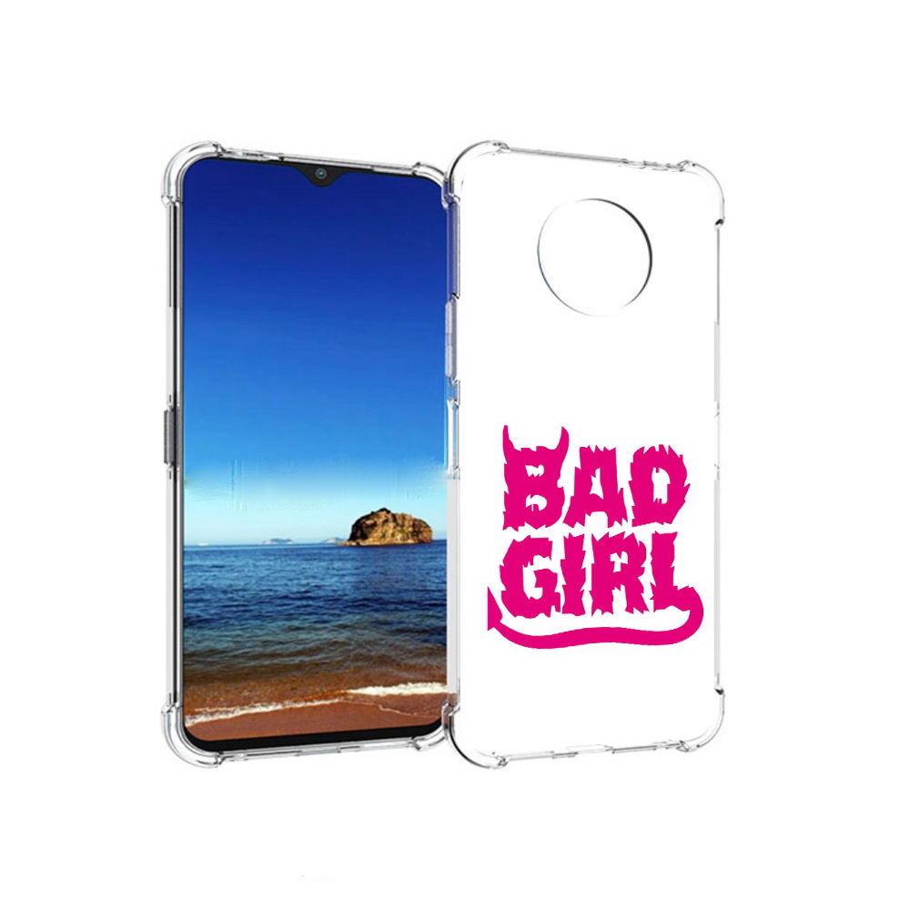 

Чехол MyPads Tocco для Nokia G50 плохая девочка (PT227056.116.545), Прозрачный, Tocco