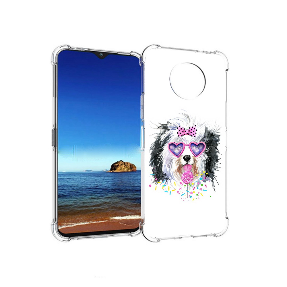 

Чехол MyPads Tocco для Nokia G50 пушистик (PT227056.116.559), Прозрачный, Tocco