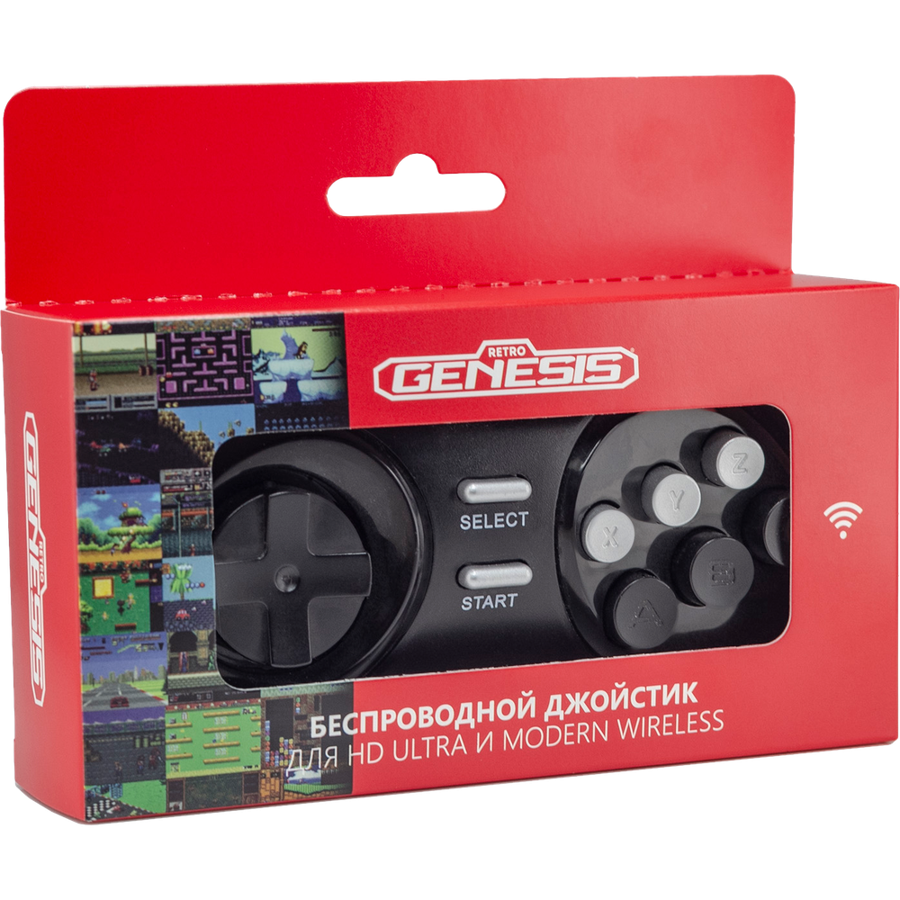 

Геймпад Retro Genesis Controller 16 Bit P2 Black, Черный, Controller 16 Bit P2