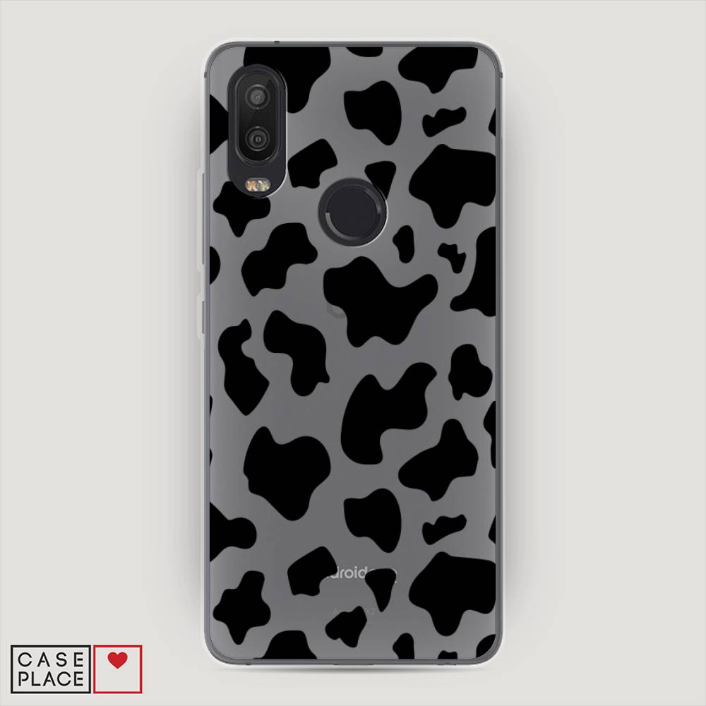 

Чехол Awog на BQ Aquarius X2 / BQ Аквариус X2 "Пятна коровы черные", 200550-2