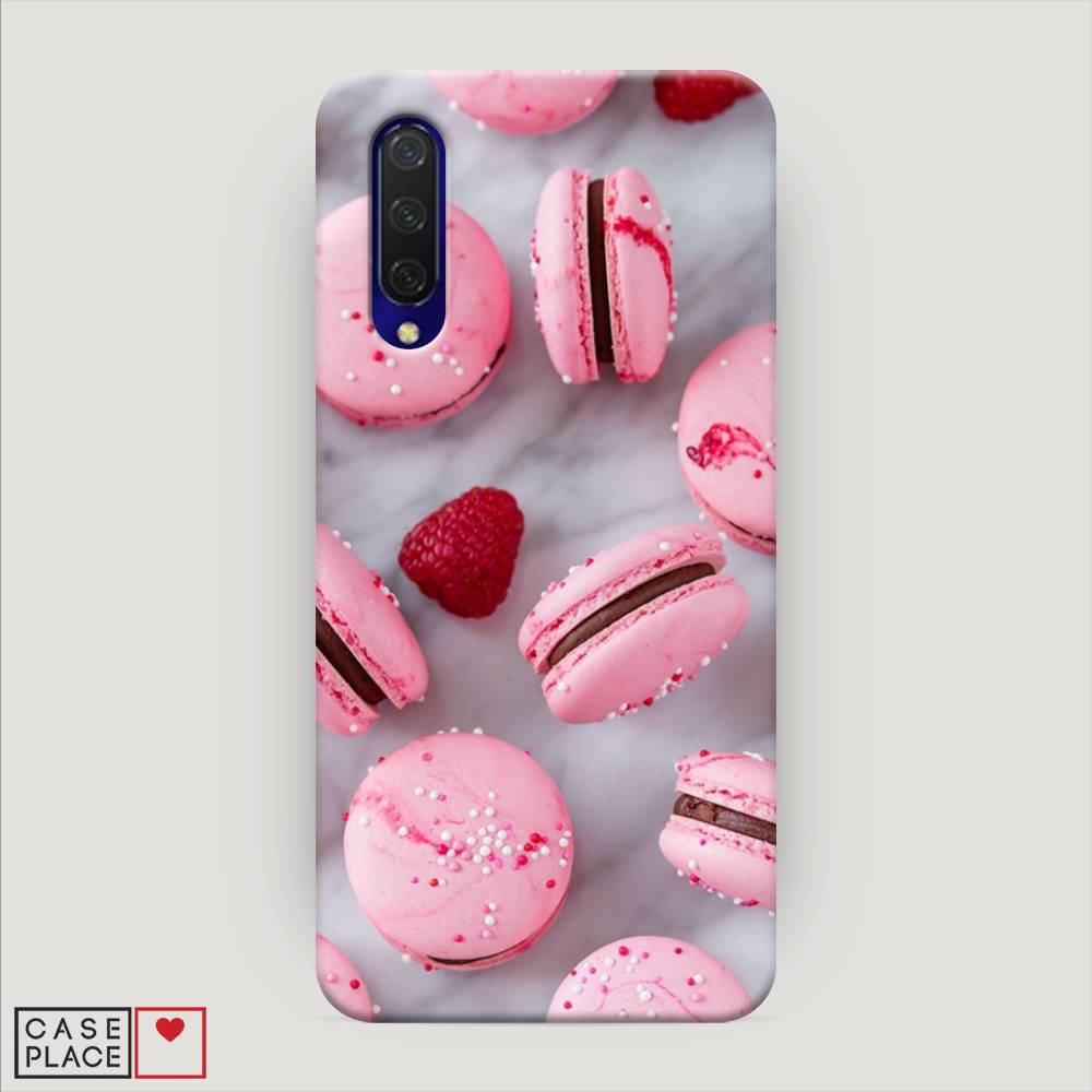 

Пластиковый чехол "Макарони с малиной" на Xiaomi Mi CC9, 36120-7