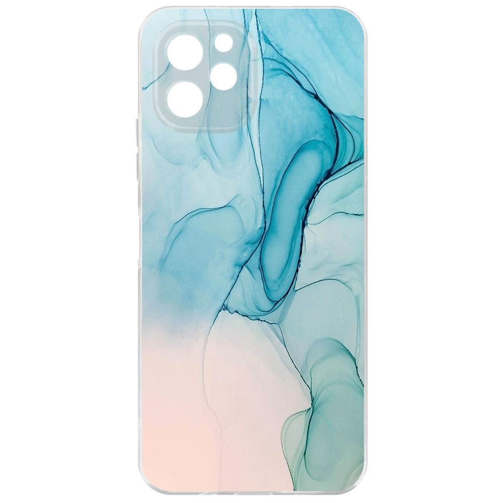

Чехол-накладка Krutoff Clear Case Абстракт разводы для Huawei Nova Y61, Прозрачный