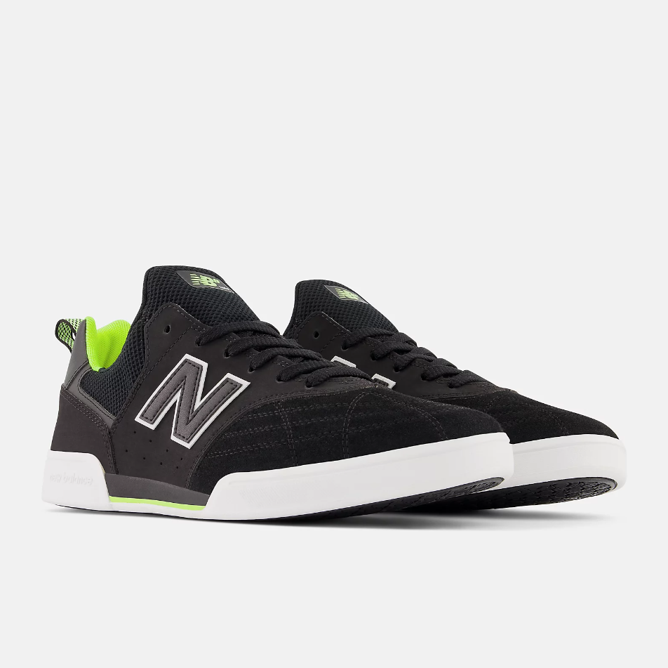 

Кеды унисекс New Balance 288-black черные 7 US, Черный, 288-black