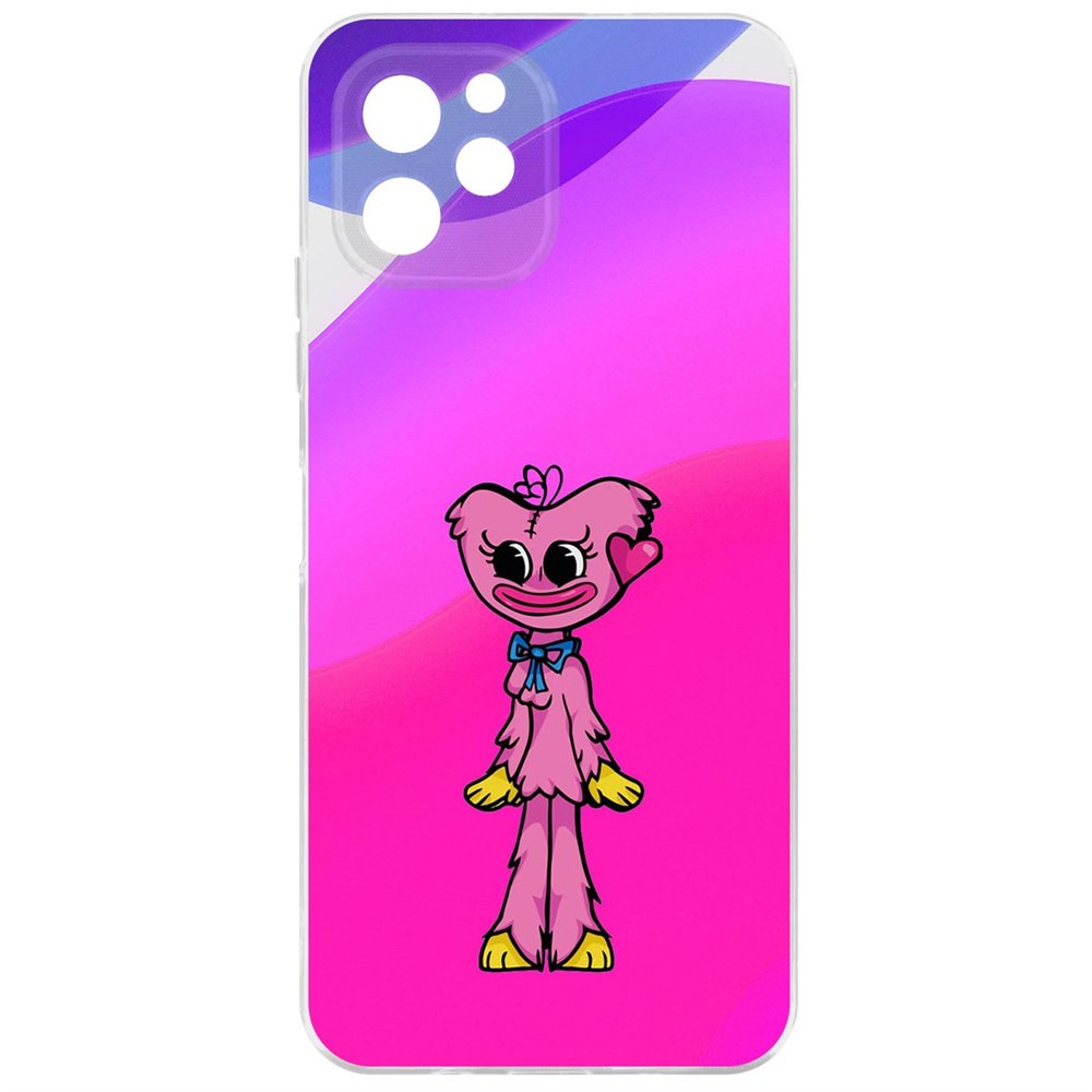 

Чехол-накладка Krutoff Clear Case Хаги Ваги - Киси Миси для Huawei Nova Y61, Прозрачный