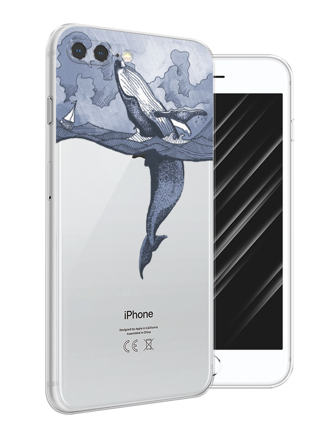 

Чехол Awog на Apple iPhone 7 Plus / Айфон 7 Plus "Два измерения", Разноцветный, 10750-7