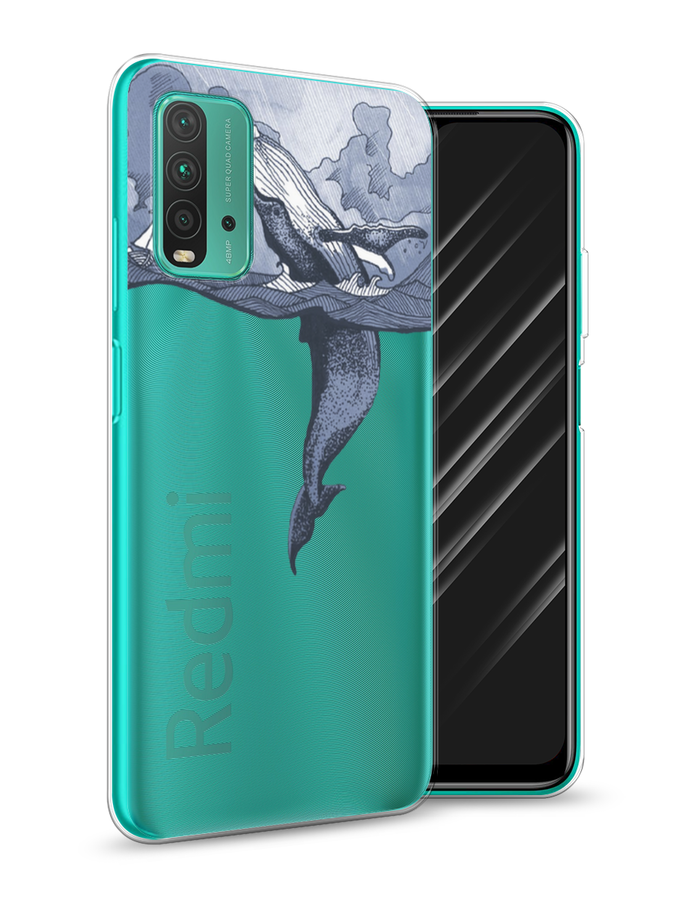

Чехол Awog на Xiaomi Redmi 9T "Два измерения", Разноцветный, 39850-7