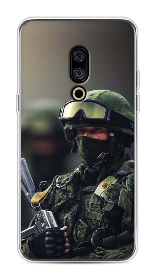 

Чехол Awog на Meizu 15 "Солдат", Зеленый;серый, 72650-5
