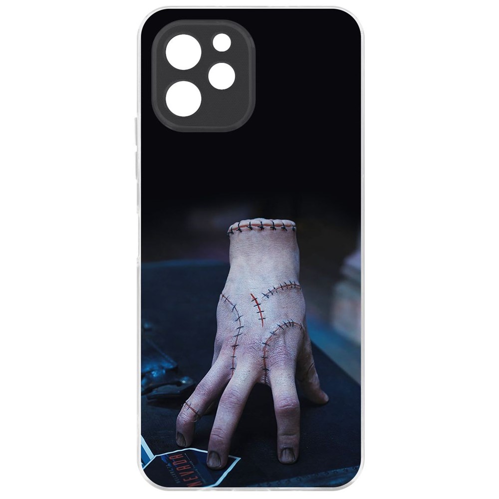 

Чехол-накладка Krutoff Clear Case Уэнсдей Аддамс - Вещь для Huawei Nova Y61, Прозрачный